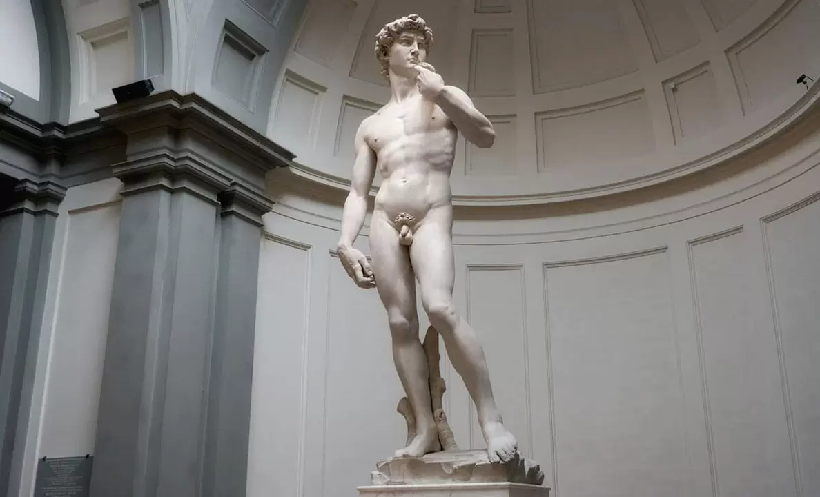 statue of naked man and penis enlargement